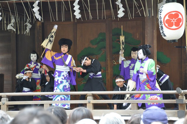 新富座こども歌舞伎 　鐵砲洲稲荷神社　第十六回例大祭公演　奉納歌舞伎